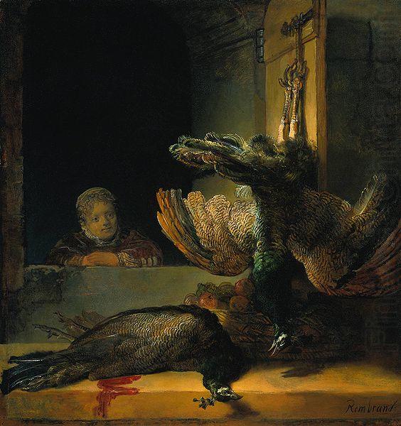 Tote Pfauen, Rembrandt Peale